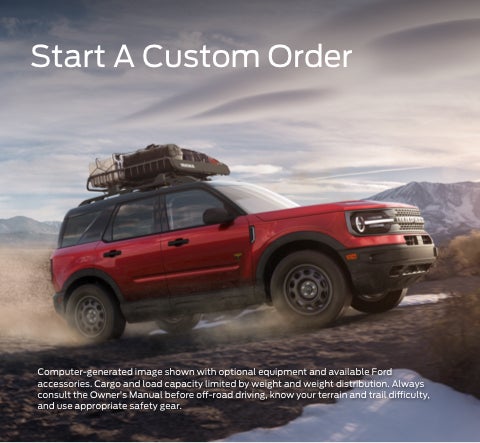Start a custom order | Farris Ford in Morristown TN
